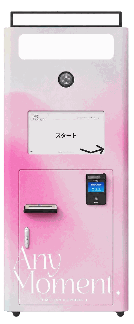 Moment Series AI体験コンテンツ キオスク実機